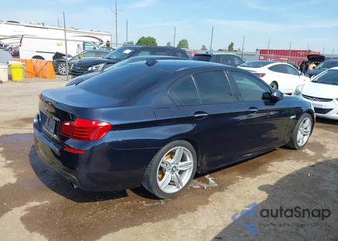 2014 BMW 535 I z USA, uszkodzony, nr VIN WBA5B1C58ED484459